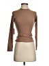 Pumiey Brown Long Sleeve Top Size XS - photo 1