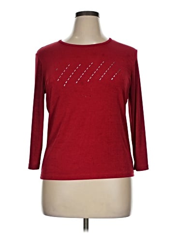 Kathy Ireland 3/4 Sleeve Top (view 1)