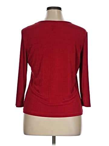 Kathy Ireland 3/4 Sleeve Top (view 2)