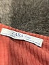 Zara Basic Burgundy Short Sleeve Turtleneck Size S - photo 7