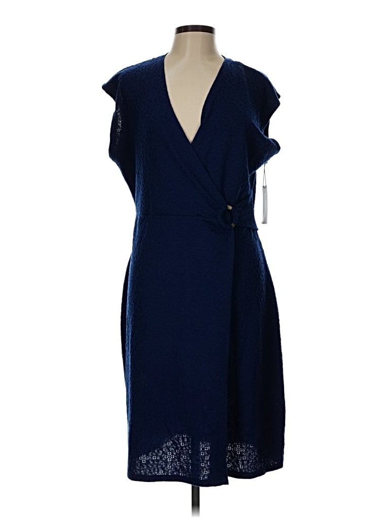 Pre-owned Liz Claiborne Cocktail Dress In Blue