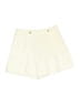 H&M Solid Ivory Shorts Size 8 - photo 1