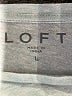 Ann Taylor LOFT Gray Short Sleeve Top Size L - photo 7