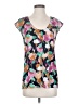 J.Crew 100% Polyester Teal Short Sleeve Top Size XS (estimated) - photo 1