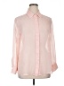 Lane Bryant 100% Polyester Polka Dots Pink Long Sleeve Blouse Size 14 - 16 Plus - photo 1