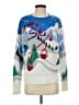 Blizzard Bay Graphic Blue Pullover Sweater Size S - photo 1