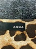 Aqua Animal Print Brown Casual Dress Size M - photo 6