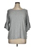 14th & Union Gray 3/4 Sleeve Top Size XL - photo 1