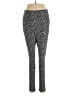 T by Talbots Polka Dots Gray Active Pants Size M (petite) - photo 1