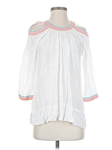Gretchen Scott Designs 3/4 Sleeve Blouse (view 1)