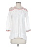 Gretchen Scott Designs White 3/4 Sleeve Blouse Size S - photo 1
