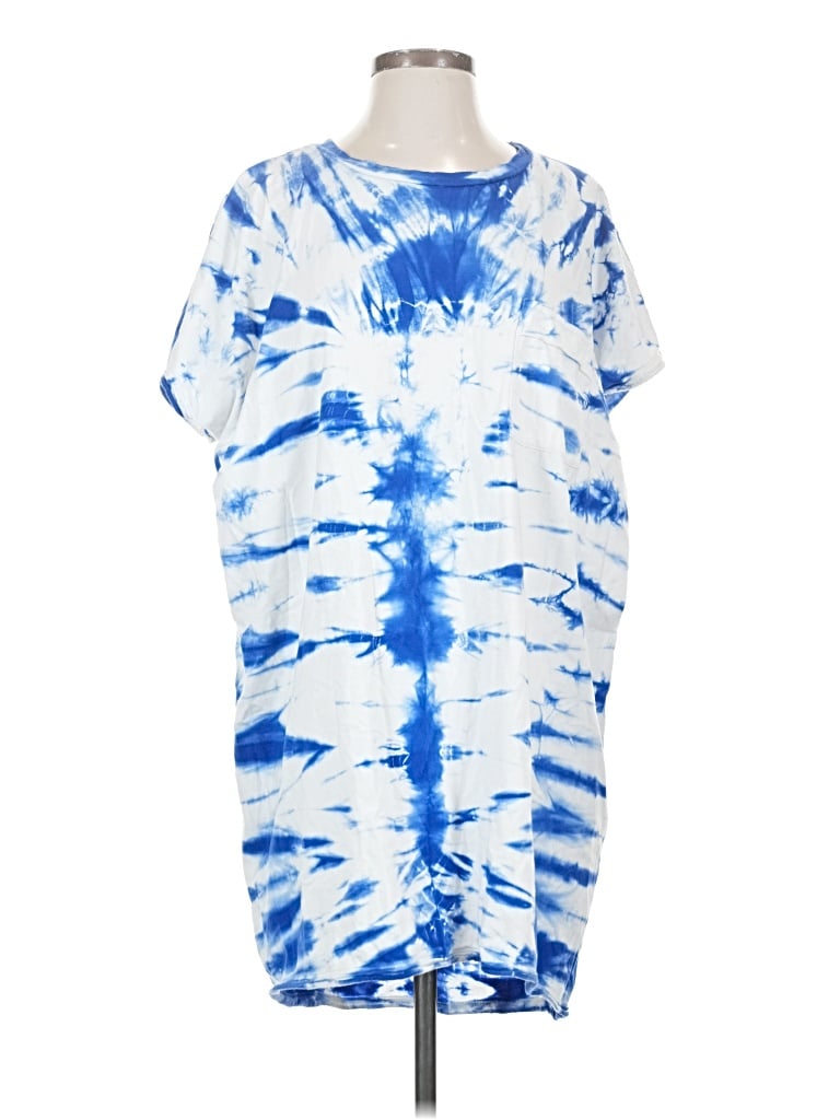 Pre-owned Yfb Casual Dress In Blue