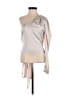 More To Come Silver 3/4 Sleeve Blouse Size XS - photo 1