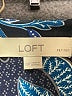 Ann Taylor LOFT 100% Polyester Blue Short Sleeve Blouse Size XS - photo 7