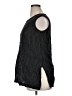 Blanque Black Sleeveless Blouse Size 0X (0) - photo 5