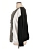 Shein Gray Long Sleeve Henley Size XL - photo 5
