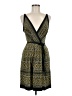 Assorted Brands Print Green Cocktail Dress Size M - photo 1