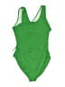 Unbranded Hearts Green One Piece Swimsuit Size 0X - photo 2
