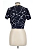 Shein Black Short Sleeve Blouse Size L - photo 2