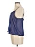 American Apparel Blue Sleeveless Blouse Size M - photo 5