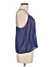 American Apparel Blue Sleeveless Blouse Size M - photo 4