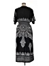 Calessa Paisley Black Casual Dress Size XL - photo 2