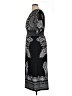 Calessa Paisley Black Casual Dress Size XL - photo 5
