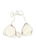 Unbranded Floral White Swimsuit Top Size S - photo 2