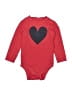 Primary Clothing 100% Cotton Hearts Red Long Sleeve Onesie Size 18-24 mo - photo 1