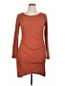 Leith Solid Brown Casual Dress Size XL - photo 1