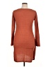 Leith Solid Brown Casual Dress Size XL - photo 2