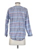 Roberta Roller Rabbit 100% Cotton Blue 3/4 Sleeve Blouse Size S - photo 2
