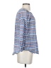 Roberta Roller Rabbit 100% Cotton Blue 3/4 Sleeve Blouse Size S - photo 4