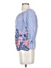 Elle Blue 3/4 Sleeve Blouse Size S - photo 5