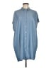 Zara Basic Blue Casual Dress Size M - photo 1