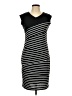 Makiyo Stripes Black Casual Dress Size L - photo 1