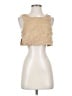 Free People Tan Sleeveless Blouse Size S - photo 1