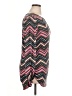 Bisou Bisou Chevron-herringbone Pink Casual Dress Size XL - photo 4