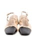 Sam Edelman 100% Leather Color Block Tan Heels Size 9 - photo 2