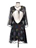 Free People Paisley Black Cocktail Dress Size S - photo 2