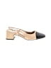 Sam Edelman 100% Leather Color Block Tan Heels Size 9 - photo 1