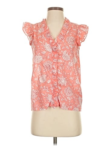 J.Crew Factory Store Short Sleeve Blouse (view 1)