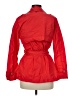 Chico's 100% Cotton Red Trenchcoat Size Med (1) - photo 2