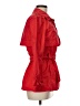 Chico's 100% Cotton Red Trenchcoat Size Med (1) - photo 4