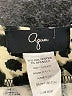 Aqua Animal Print Tan Cocktail Dress Size M - photo 7