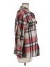 Unbranded 100% Polyester Plaid Brown Long Sleeve Blouse Size M - photo 4