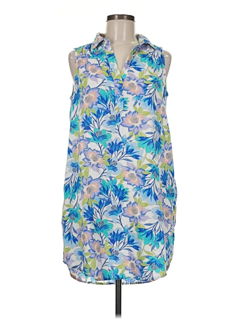 Pre-owned St. John's Bay Casual Dress In Blue