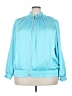 Chico's 100% Polyester Teal Jacket Size XXL (4) - photo 1