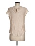 Mine Tan Short Sleeve Blouse Size M - photo 2