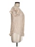 Mine Tan Short Sleeve Blouse Size M - photo 4